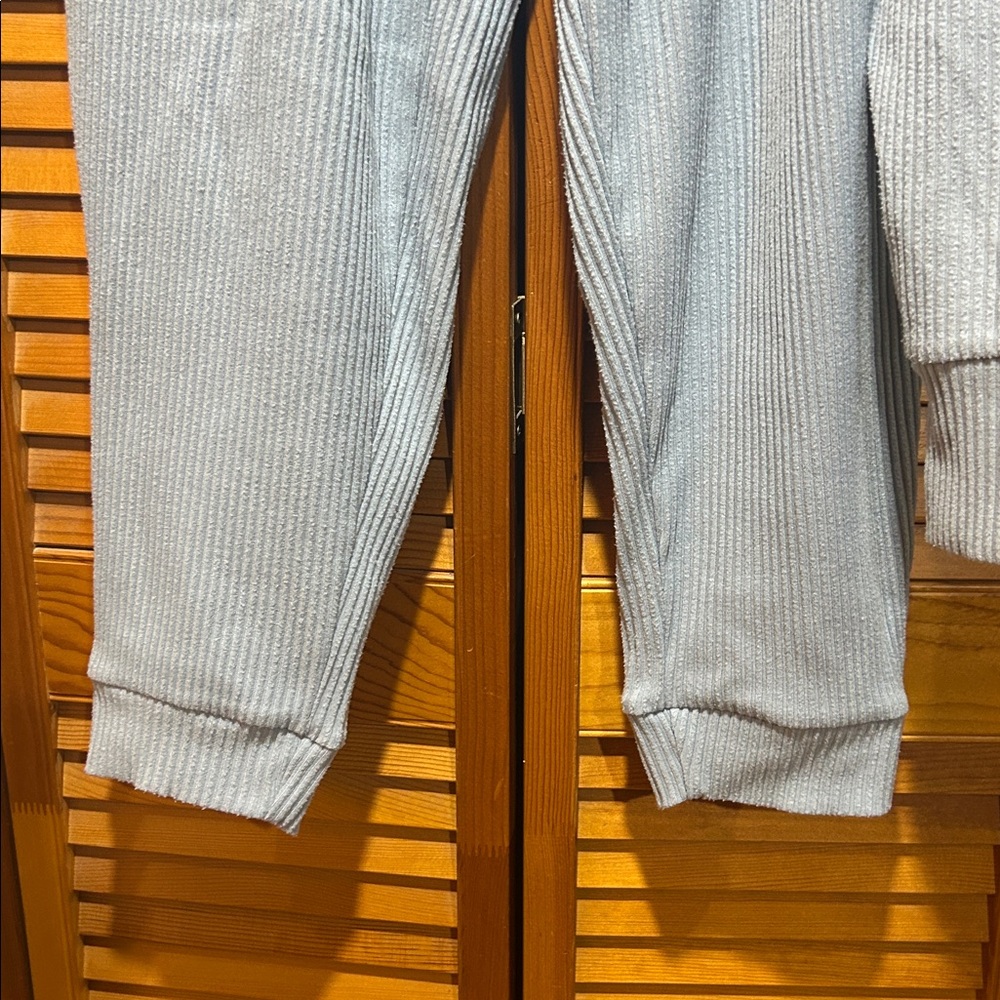 Better Together Set Ribbed Blue Size Small Sweatsuit - Picture 4 of 8
